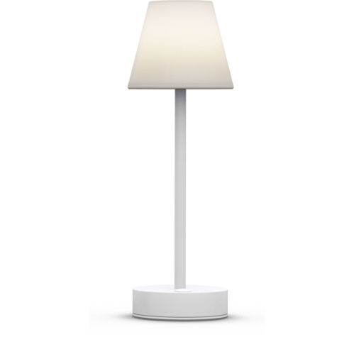 New Garden Lola Slim 30 Akku Tischleuchte White