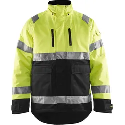 Warnschutz-Winterjacke "4828" - L - gelb/schwarz