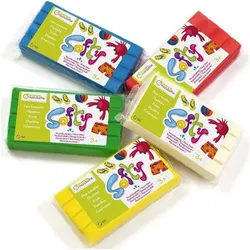 avenue mandarine 5er-Pack Knete »Super Softy« Grundfarben orange