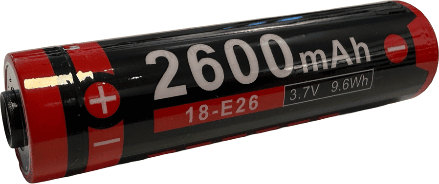 Klarus 18GT-E26 18650 2600mAh Laddningsbart Batteri