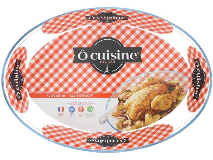 Ô-Cuisine Ôcuisine Ofenform oval 4 L, 39x27cm
