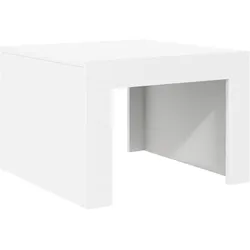 vidaXL Couchtisch Weiß 50x50x35 cm Holzwerkstoff