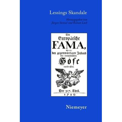 Lessings Skandale, Gebundene Ausgabe von Jürgen Stenzel,Roman Lach, De Gruyter, 978-3-484-17529-7