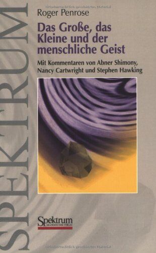 Roger Penrose - Das Große, das Kleine und der menschliche Geist - Preis vom 09.10.2026 07:28:09 h