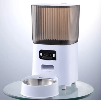 Inspire Picks Smart Automatic Pet Feeder With Camera And Voice Recorder 5L Dual Bowl Food Dispenser single Bowl Video
