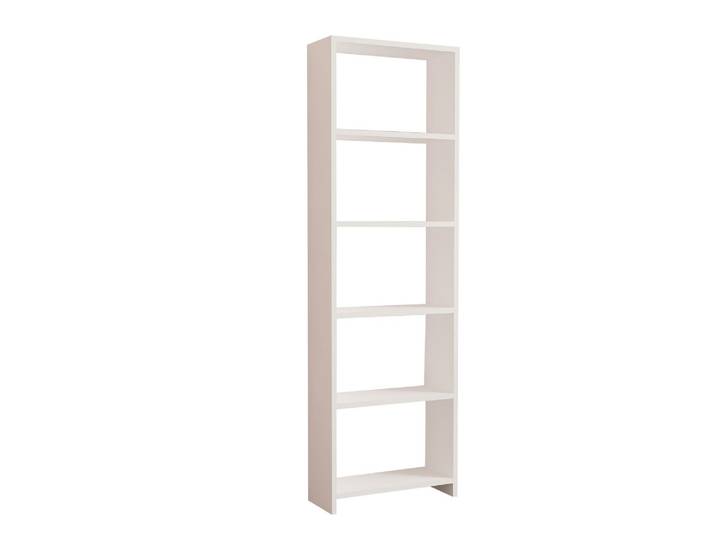 Bibliothèque en bois New - 50 x 19 x 160 cm - Blanc