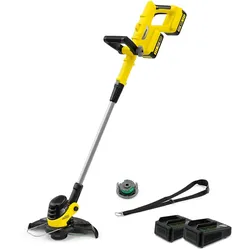 Kärcher Akku-Rasentrimmer LTR 3-18 Dual Battery Set inkl. Akku und Schnellladegerät