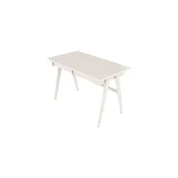 Schreibtisch   ¦ weiß ¦ Maße (cm): B: 120 H: 75,5