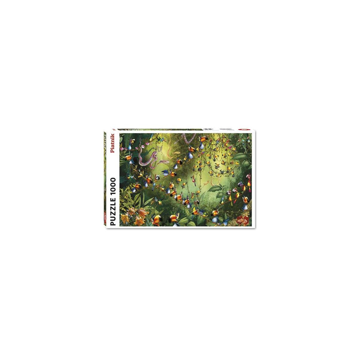 Creativa Mente Piatnik Puzzel Toekans in het oerwoud - 1000 stukjes