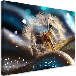 WANDBILD blowfish abstraktion pflanzen