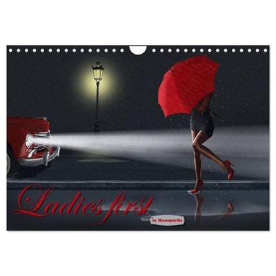Ladies first by Mausopardia (Wandkalender 2026 DIN A4 quer), CALVENDO Monatskalender