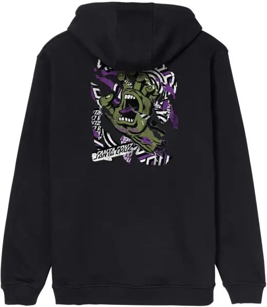 Santa Cruz Apparel Hoodie Santa Cruz Damaged Hand (S - Schwarz)