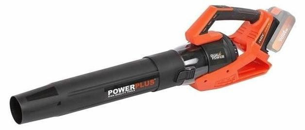 Dual Power 20 Volt Accu Bladblazer met een snelheid van 145 km/u