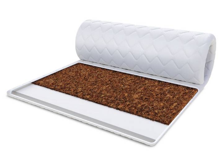 FDM, Topper KOKOS-KALTSCHAUM 90x200, 140x200, 180x200 cm & weitere Größen, 4 cm hoch, (orthopädischer, Matratzentopper)