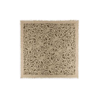 Modetuch CODELLO "Codello Tuch", Damen, beige, Obermaterial: 90% Wolle WO. 10% Kaschmir WS., bunt, Modetücher, mit alpinen Naturmotiven