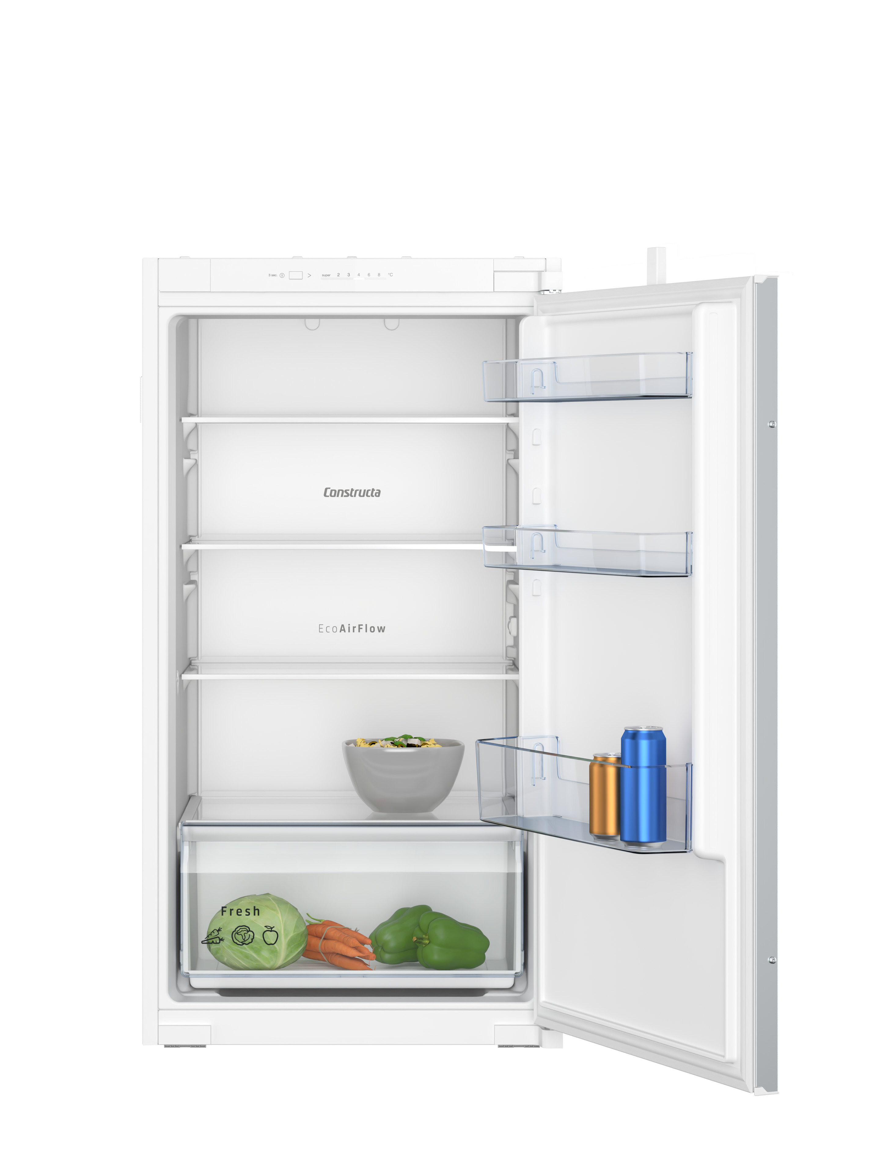 Constructa Kühlschrank CK131NSE0, 560er Nische