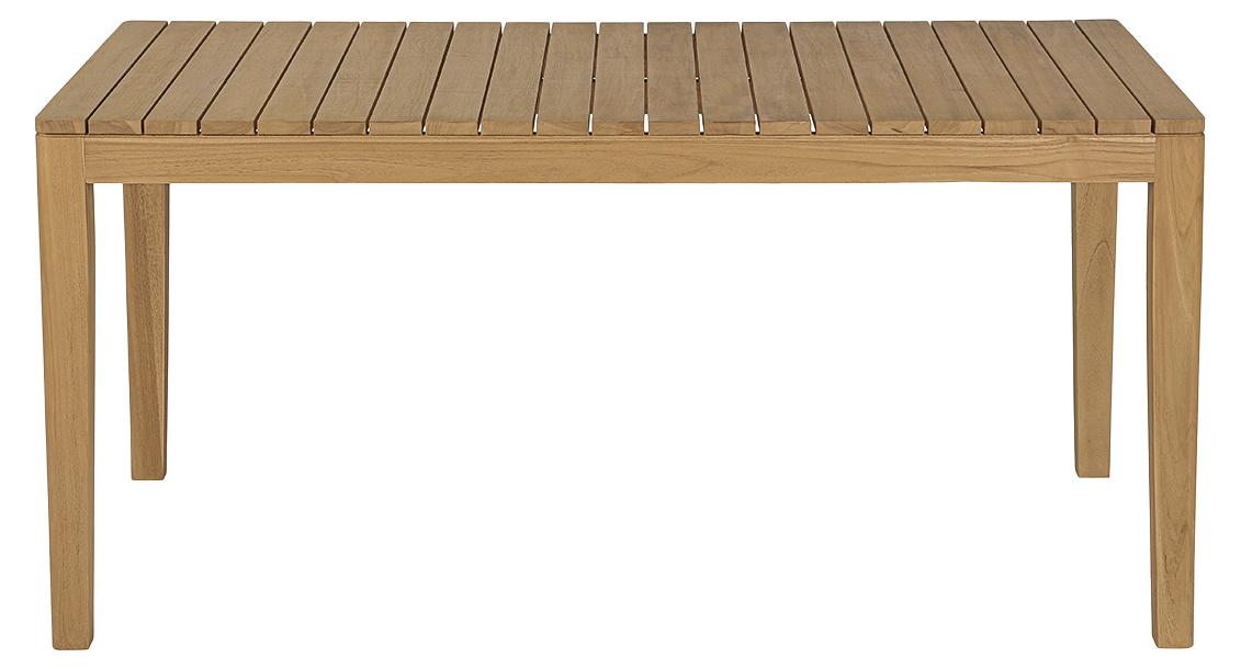 Miliboo - Rechteckiger Gartentisch aus massivem Teakholz L160 cm UBUD