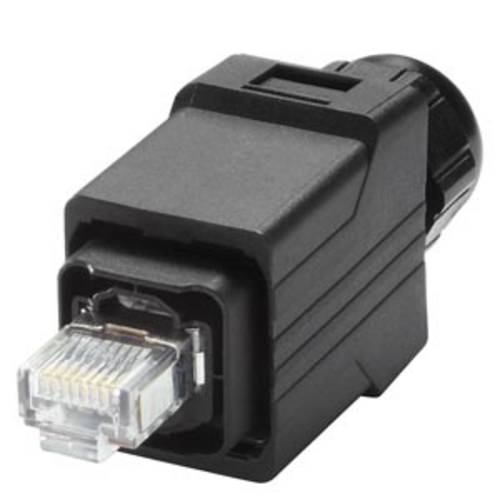Siemens 6GK1901-1BB10-6AA0 IE RJ45 Plug PRO, Push Pull IP65 Stecker zur vor-Ort-Montage 6GK19011BB106AA0 1St.