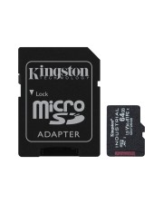 Kingston 64 GB Industrial microSDHC C10 A1 pSLC Card+ SD-Adapter Micro SDHC 8 GB (SDCIT2/64GB)