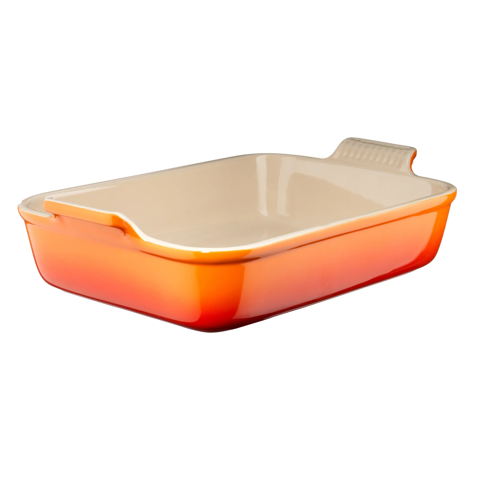 Le Creuset Heritage ovenschaal Oranjerood 26 cm