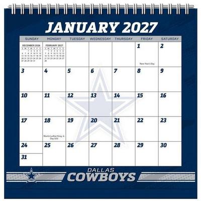Dallas Cowboys 2027 Easel Desk Calendar