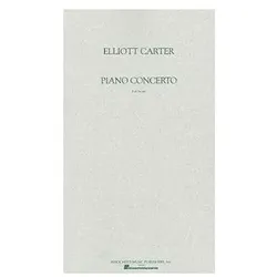Elliott Carter: Piano Concerto: Full Score, Sachbücher von Elliott Carter