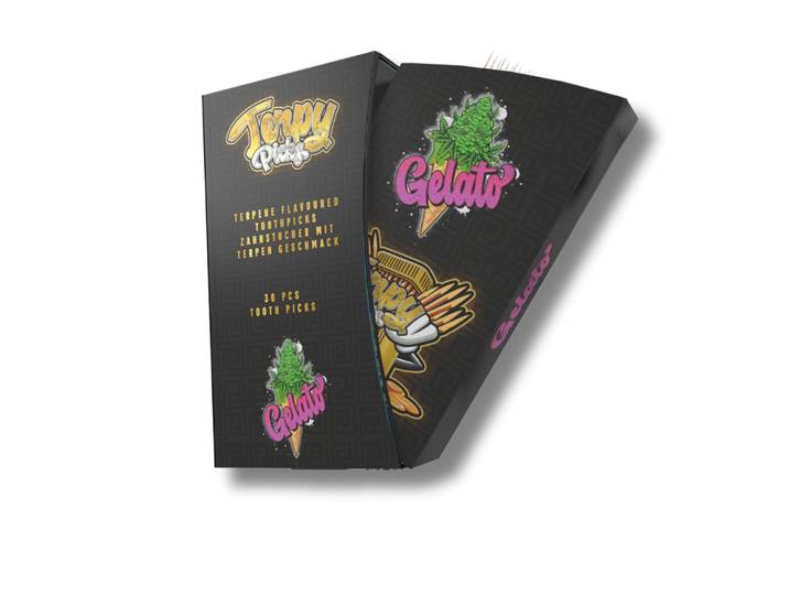Terpy Picks Zahnstocher mit Geschmack Gelato
