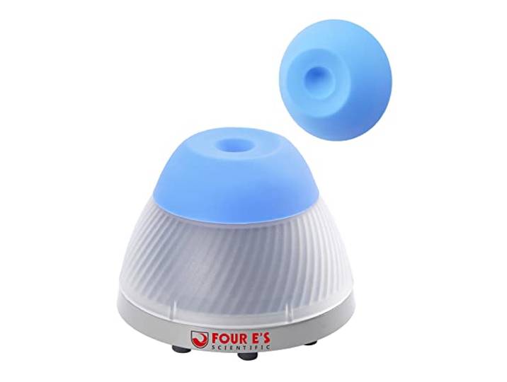 PRECIPETTE 5000rpm Mini Vortex Mixer Schüttler Paint Shaker Mischer 5000UpM Farbschüttler Farbmixer für Acrylfarben Citadelfarben Nagellacke Wimpernkleber Blau&Blau