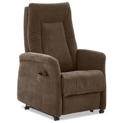 HUKLA Sessel Straßburg Stoff Beige Mandel
