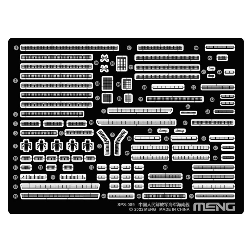 Meng-Model PLA Navy Hainan PE Parts (For PS-007) (SPS-089)