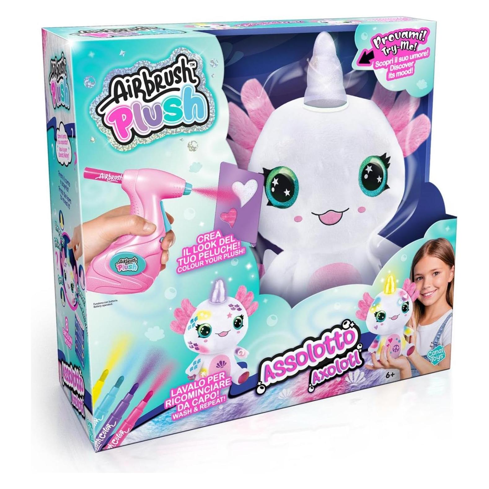 Rocco Giocattoli Airbrush Plush Assolotto (60258867)