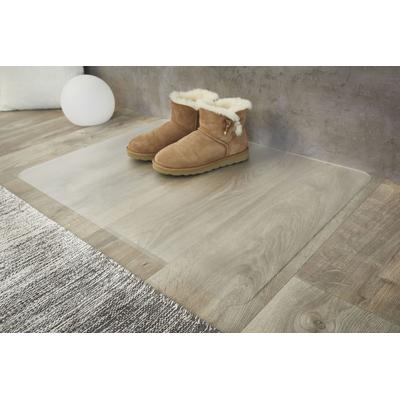 Bodenschutzmatte OTTO HOME "Schutzmatte transparent", transparent, B:74cm H:2mm L:120cm, Polyethylenterephthalat (PET), Bodenschutzplatten, Unterlage für Bürostuhl & Schuhe