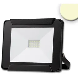 ISOLED Outdoor LED Fluter 10W, IP65, inkl. Abnehmbarem Kabel, drehbar und schwenkbar, schwarz, 3000K 800lm 120° ISO-113357
