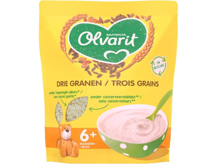 Olvarit 6+M Drie Granen Pap