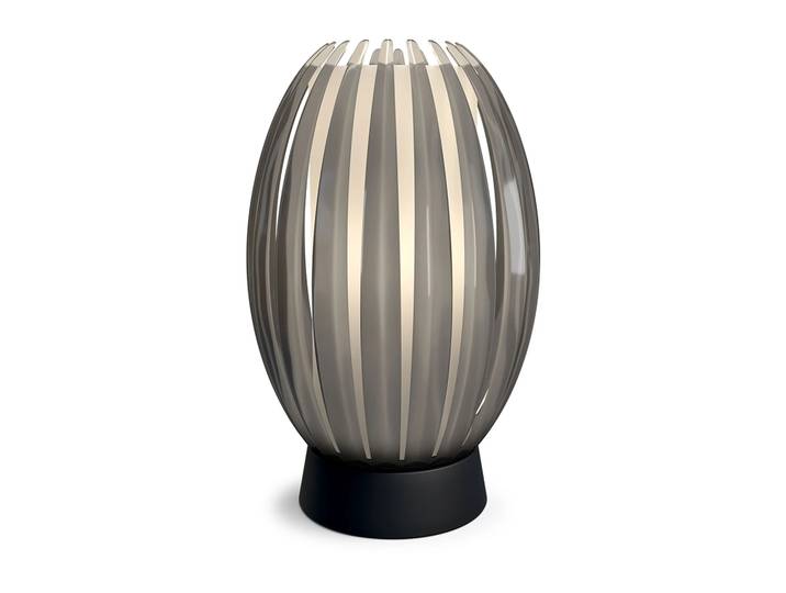 Herstal Lampe de table Tentacle M 34 cm Noir-fumée