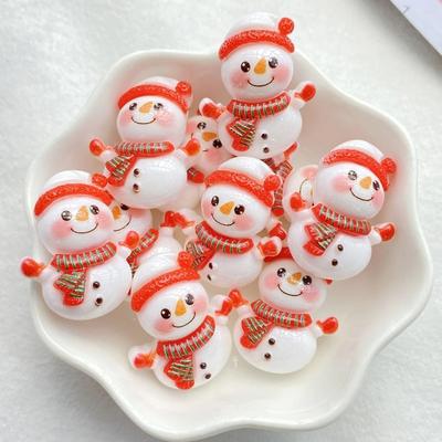 Uplift Essentials 10 Piece Resin Christmas Flatback Cabochons Set style F