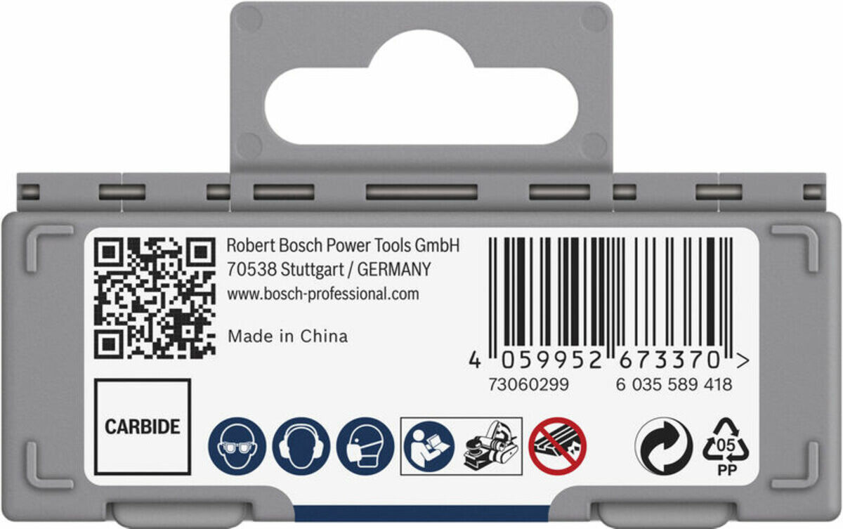 Bosch PRO Hobelmesser, 82 x 5,5 x 1,1 mm, 10 Stk (2608635904)
