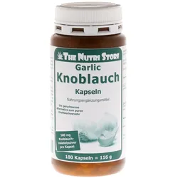 Knoblauch 500 mg geruchsarm Kapseln 180 St
