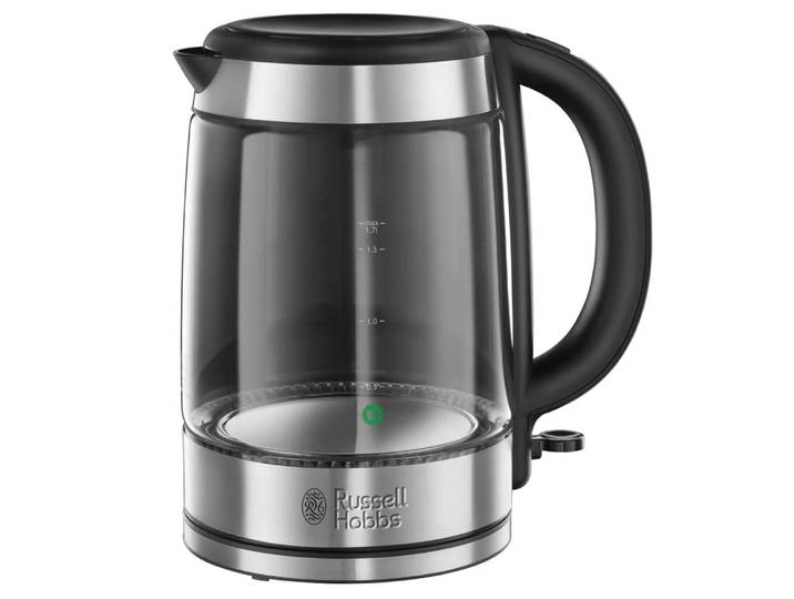 Russell Hobbs - Wasserkocher, Silber, 1.7L