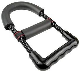 Discount Dollar Deals Adjustable Forearm And Wrist Strength Trainer, Compact Portable Fitness Gear For Arm Muscle Building, Exercise Equipment black
