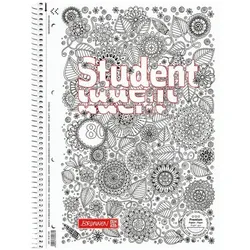 Brunnen Collegeblock »ZENart« A4 kariert, holzfreies Papier weiß
