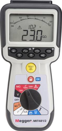 Megger MIT481/2 Isolationsmessgerät 50 V, 100 V, 250 V, 500V 100 GΩ