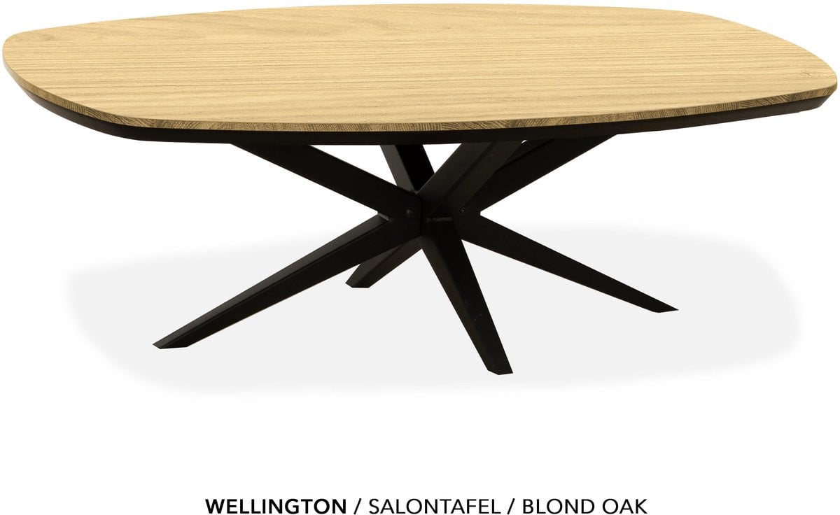 Maxfurn Ovale salontafel - Blond oak