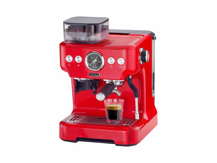 Trisa Barista Plus Espressomaschine rot
