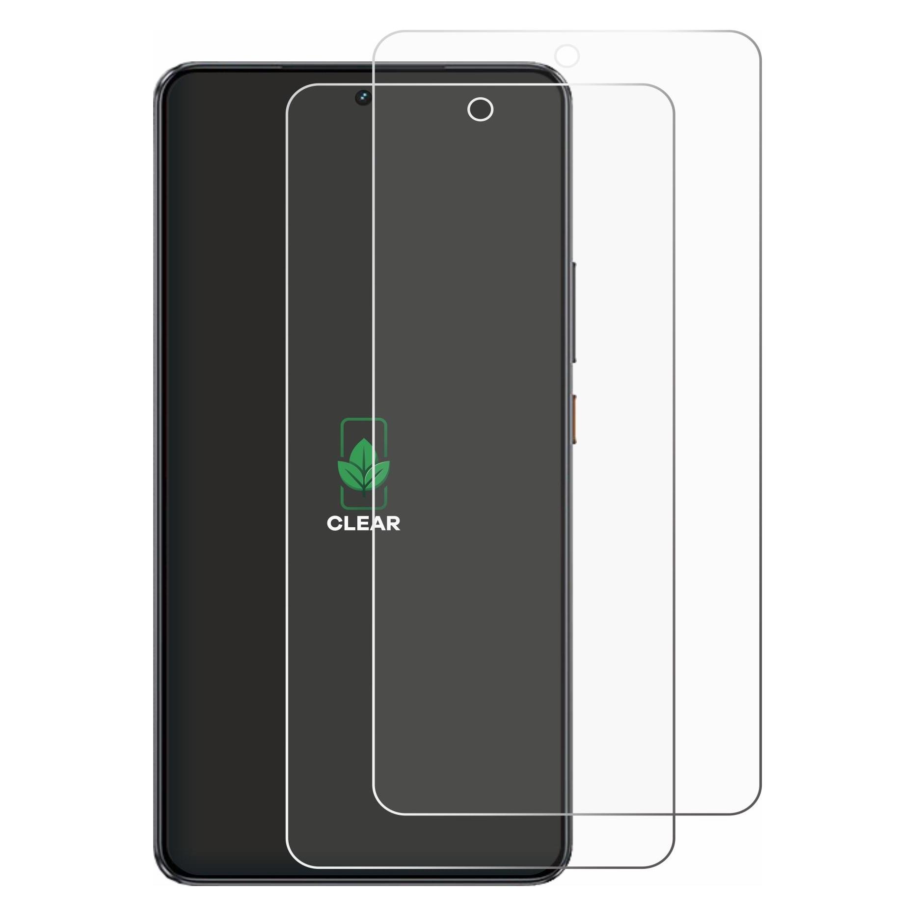 ScreenLeaf Schutzfolie für realme GT 7 Displayschutz Display Schutz Folie Klar Transparent (2 Stk., Realme GT7) (6159479)