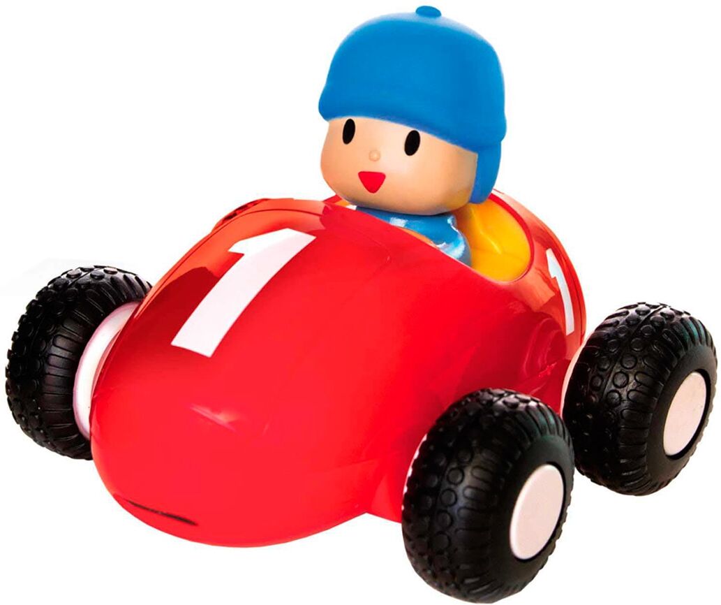 Bandai Coche de Carreras Pocoyó con Tracción.