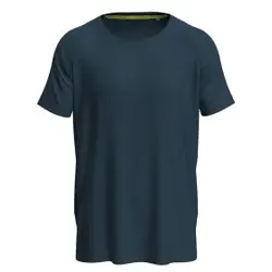 Stedman Active 140 Raglan For Men Marine Polyester Small Herren