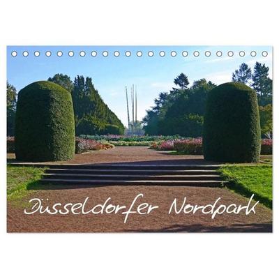 Düsseldorfer Nordpark (Tischkalender 2027 DIN A5 quer), CALVENDO Monatskalender