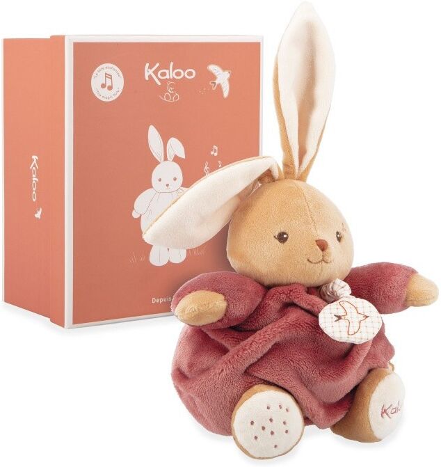Peluche lapin Patapouf Bordeaux musical 17 cm - Kaloo