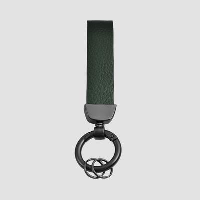 Kettenanhänger ADELIA´S "Anhänger – Schlüsselanhänger aus Leder", grün, Schmuckanhänger, Damen, Leder, Kettenanhänger, Perfekt als Geschenk zum Valentinstag